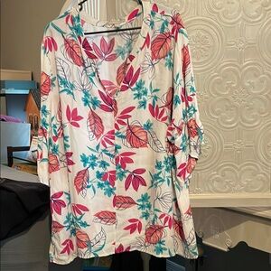 Floral Print Women's Top
